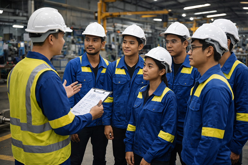 Industrial workforce recruitment